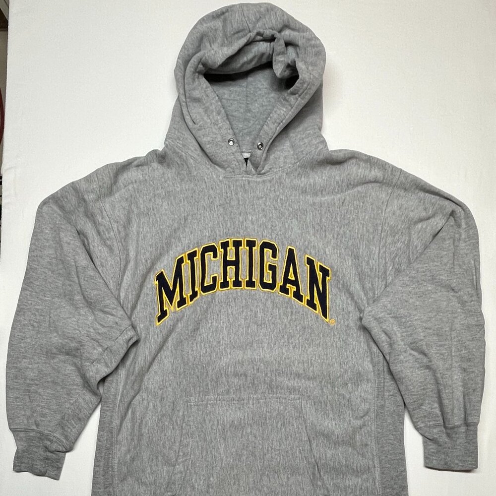 Steve & Barry's XL Grey Michigan Hoodie